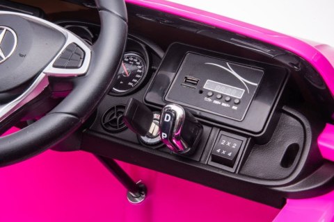 LEAN CARS Auto na Akumulator Mercedes DK-MT950 Barbie Pink