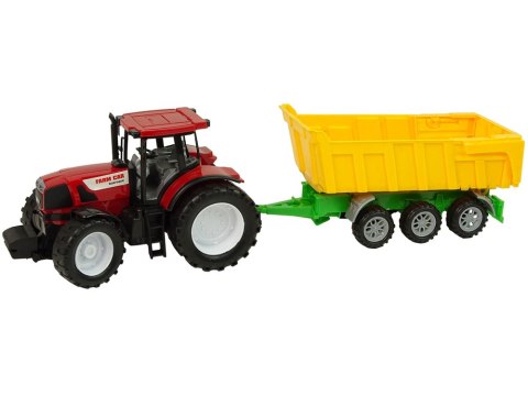 LEAN Toys Traktor Wywrotka Żółta Ciągnik 50 cm