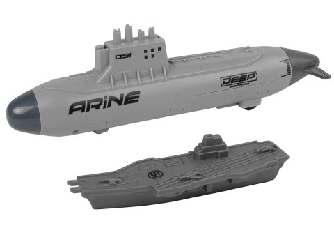 LEAN Toys Zestaw Armii Morskiej Okrętowa Baza Wojskowa Odrzutowce Bomby Wyrzutnia