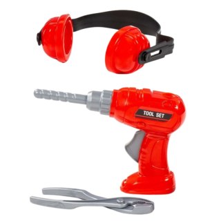 Wader Polesie Zestaw Narzędzi Wkrętarka Nauszniki Kleszcze 91093