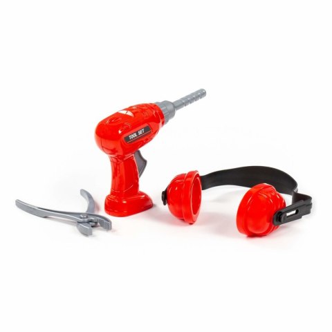 Wader Polesie Zestaw Narzędzi Wkrętarka Nauszniki Kleszcze 91093