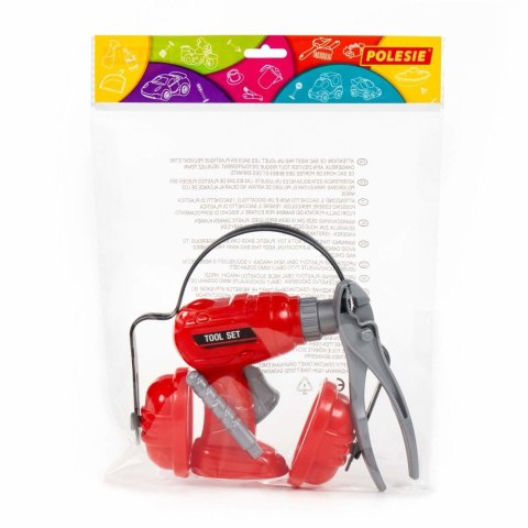 Wader Polesie Zestaw Narzędzi Wkrętarka Nauszniki Kleszcze 91093