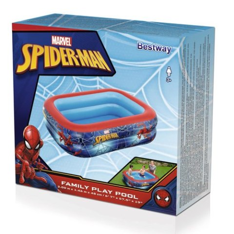 Bestway Basen Dmuchany Spider-Man 200x146x48 cm Bestway 98011
