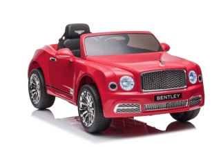 LEAN CARS Auto Na Akumulator Bentley Mulsanne Czerwony Lakierowany
