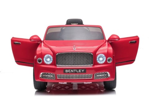 LEAN CARS Auto Na Akumulator Bentley Mulsanne Czerwony