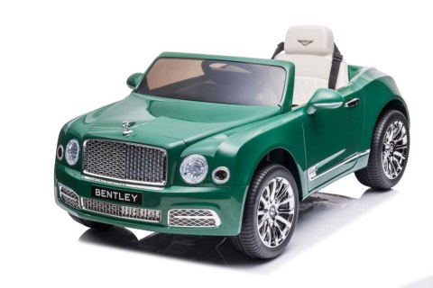 LEAN CARS Auto Na Akumulator Bentley Mulsanne Zielony Lakierowany