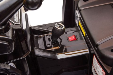 LEAN CARS Traktor Na Akumulator Z Przyczepą Hercules Żółty 24V