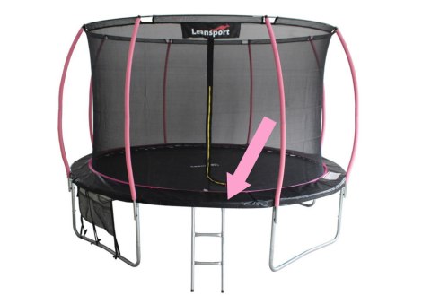 LEAN Sport Osłona na sprężyny do Trampoliny Sport Max 16ft Czarno-Różowa