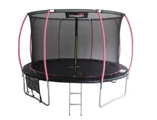 LEAN Sport Trampolina LEAN Sport Max 16ft Czarno-Różowa