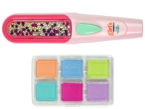 LEAN Toys Zestaw Do Farbowania Włosów Prostownica Pasemka 6 Kolorów