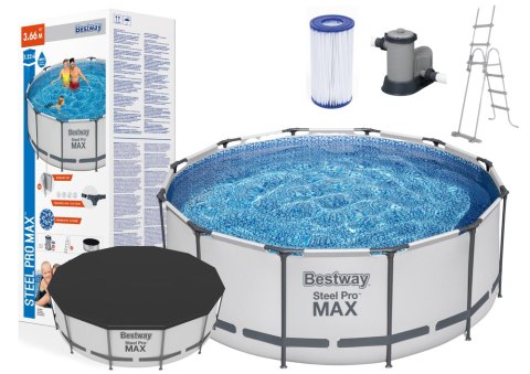 Bestway Basen Ogrodowy Stelażowy 366 x 122 cm Bestway 56420