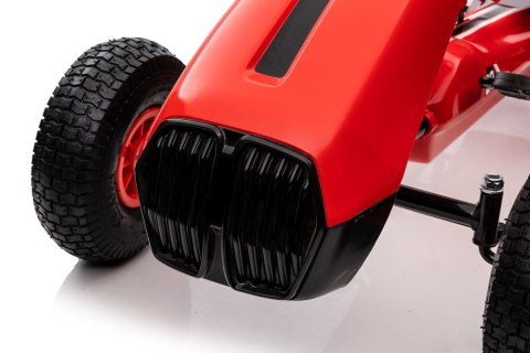 LEAN CARS Gokart na Pedały G208 Czerwony