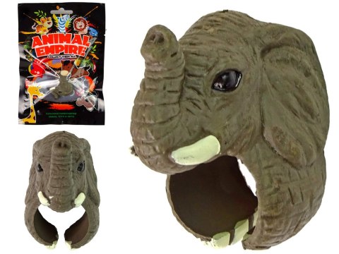 LEAN TOYS Pierścień na Rękę Edukacyjne Zwierzęta Słoń