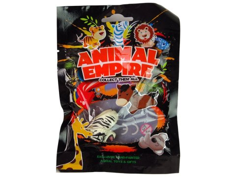 LEAN TOYS Pierścień na Rękę Edukacyjne Zwierzęta Tygrys Biały