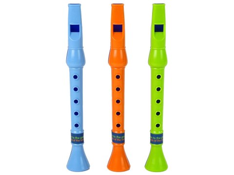 LEAN TOYS Zestaw Trzech Fletów Dla Dzieci Zwierzątka