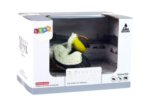 LEAN Toys Duża Figurka Kolekcjonerska Pelikan Ptak Zwierzęta Świata