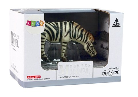 LEAN Toys Duża Figurka Kolekcjonerska Zebra Zwierzęta Świata