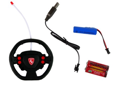 LEAN Toys Samolot Pasażerski R/C Zdalnie Sterowany + Pilot Akumulator Kabel USB