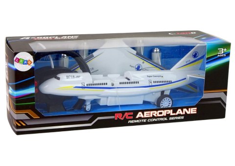 LEAN Toys Samolot Pasażerski R/C Zdalnie Sterowany + Pilot Akumulator Kabel USB