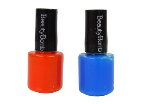 LEAN Toys Zestaw Do Malowania Paznokci Lakiery Brokatowe Naklejki Pierścionki