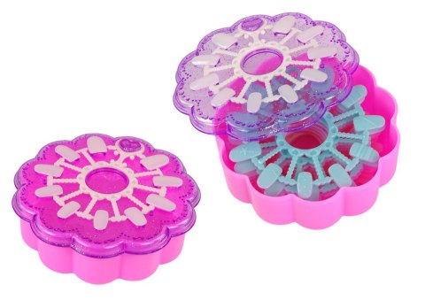 LEAN Toys Zestaw Do Stylizacji Paznokci Dla Dzieci Piękności Studio Lakiery