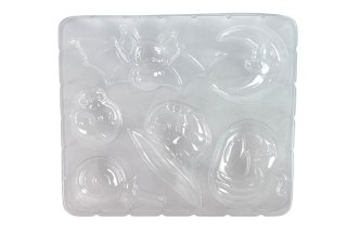 LEAN Toys Zestaw Kreatywny DIY Halloween Magnesy Odlewy Gipsowe Dynia