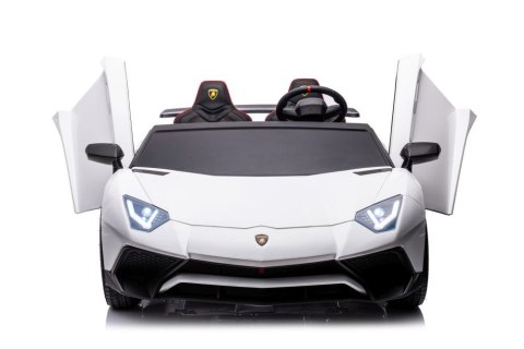 LEAN CARS Auto Na Akumulator Lamborghini XXL A8803 Białe 24V