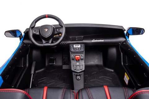 LEAN CARS Auto Na Akumulator Lamborghini XXL A8803 Niebieskie24V