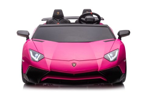 LEAN CARS Auto Na Akumulator Lamborghini XXL A8803 Różowe 24V