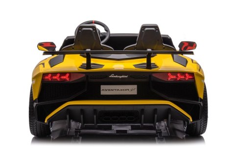 LEAN CARS Auto Na Akumulator Lamborghini XXL A8803 Żółte 24V