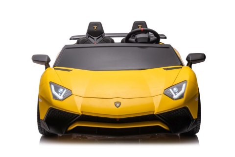 LEAN CARS Auto Na Akumulator Lamborghini XXL A8803 Żółte 24V