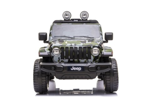 LEAN CARS Pojazd na Akumulator Jeep Wrangler Rubicon DK-JWR555 Moro