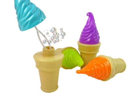 LEAN TOYS Bańki Mydlane Lody 4 Kolory 80ml
