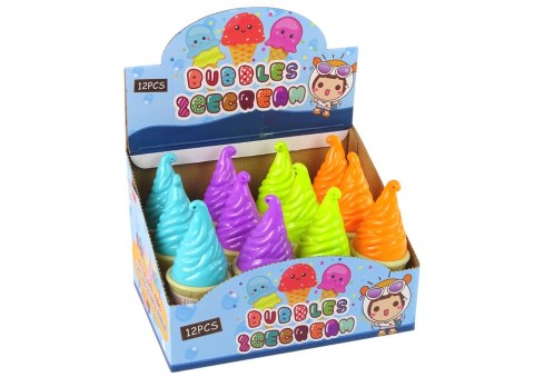 LEAN TOYS Bańki Mydlane Lody 4 Kolory 80ml
