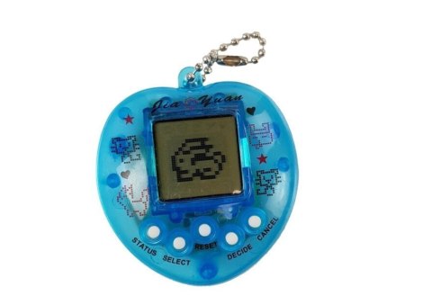 LEAN TOYS Gra Elektroniczna Tamagotchi Zwierzątko Niebieska
