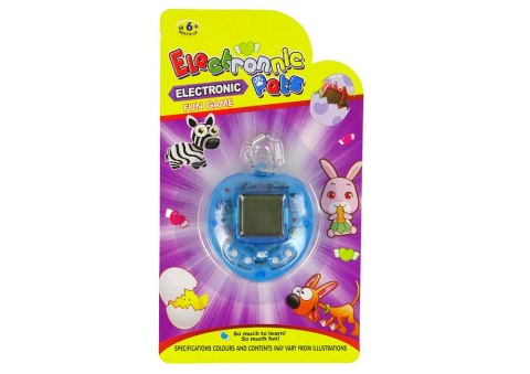 LEAN TOYS Gra Elektroniczna Tamagotchi Zwierzątko Niebieska