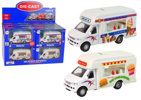 LEAN Toys Auto Camper Lodziarnia Fast-Food Resoraki Napęd Frykcyjny 2 Modele