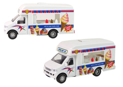 LEAN Toys Auto Camper Lodziarnia Fast-Food Resoraki Napęd Frykcyjny 2 Modele
