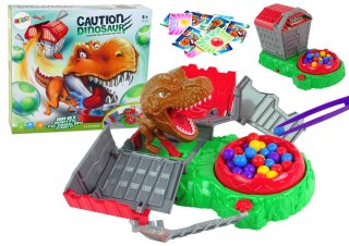 LEAN Toys Gra Zręcznościowa Ostrożnie Dinozaur Jaja