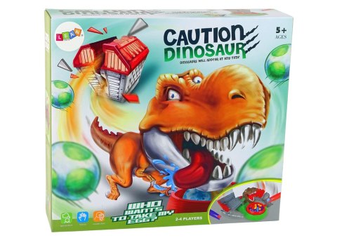 LEAN Toys Gra Zręcznościowa Ostrożnie Dinozaur Jaja