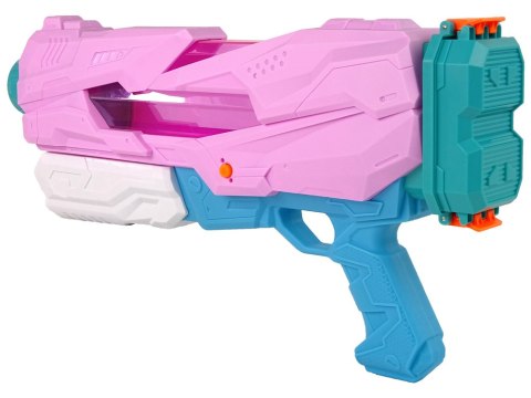 LEAN Toys Pistolet Na Wodę 800 ml Różowy Zasięg 8 m