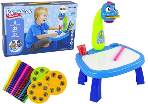 LEAN Toys Tablica Projektor Rzutnik Do Rysowania Dinozaur Do Nauki