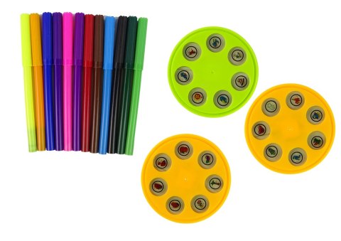 LEAN Toys Tablica Projektor Rzutnik Do Rysowania Dinozaur Do Nauki