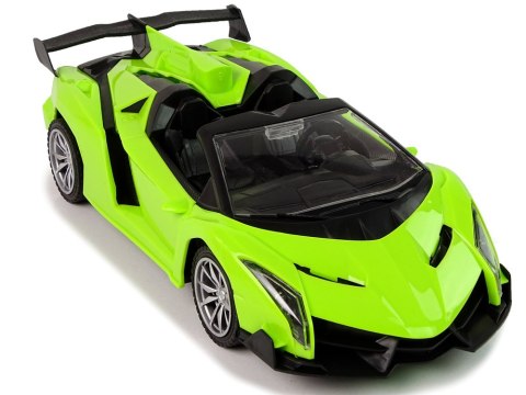 LEAN Toys Zdalnie Sterowane Auto Sportowe R/C 1:18 Zielone