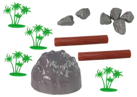 LEAN Toys Zestaw Figurek Dzikie Zwierzęta 34 Elementy Safari Lew Gepard Tygrys