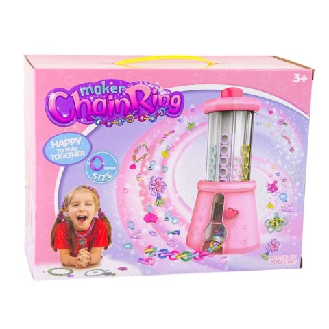 LEAN Toys Zestaw Kreatywny DIY Maszyna Do Tworzenia Biżuterii Pierścionków