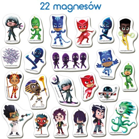 LEAN Toys Zestaw Magnesów Piżdżamersi ME 5031-31
