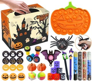 LEAN Toys Zestaw Sensoryczny Antystresowe Zabawki Haloween Fidget Toys Pop It