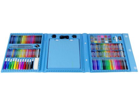 LEAN Zestaw Artystyczny Do Malowania XXL Walizka 208 elementów