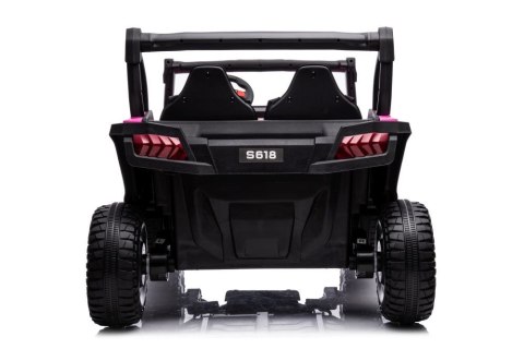 LEAN CARS Auto Na Akumulator S618 Różowe 4x4